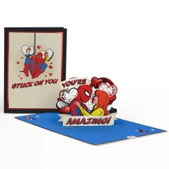 Kids Lovepop Valentine'S Day 2/14|Kids|Marvel's Spider-Man Stuck on You Pop-Up Card