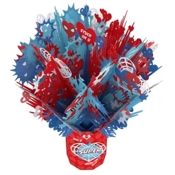 Kids Lovepop Pop-Up Bouquets|Card & Gift Bundles|Marvel's Spider-Man Stuck on You Valentine Bundle