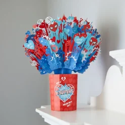 Lovepop Pop-Up Bouquets|Valentine'S Day 2/14|Marvel's Spider-Man Super Valentine's Day Bouquet