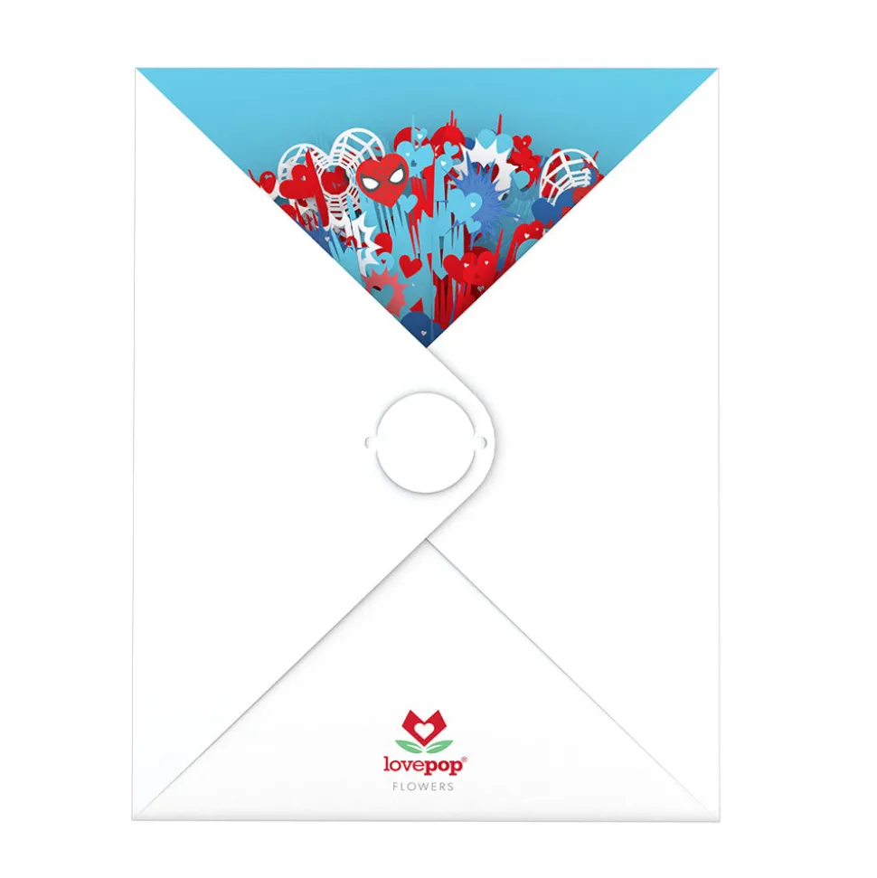 Lovepop Pop-Up Bouquets|Valentine'S Day 2/14|Marvel's Spider-Man Super Valentine's Day Bouquet