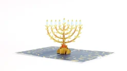 Lovepop Greeting Cards|Hanukkah 12/14|Menorah Pop-Up Card