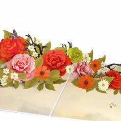 Lovepop Greeting Cards|Just Because|Midnight Florals Pop-Up Card