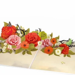 Lovepop Pop-Up Bouquets|Card & Gift Bundles|Midnight Florals Pop-Up Card & Bouquet Bundle
