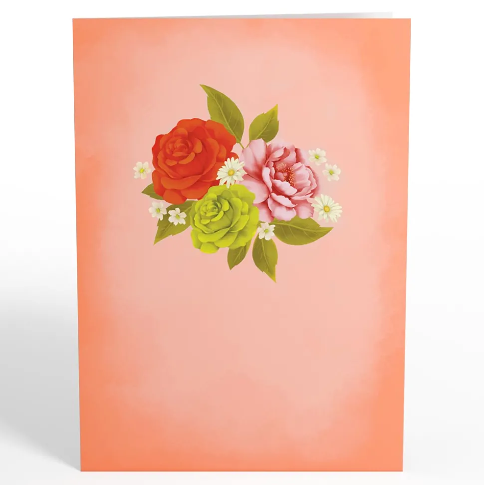 Lovepop Pop-Up Bouquets|Card & Gift Bundles|Midnight Florals Pop-Up Card & Bouquet Bundle