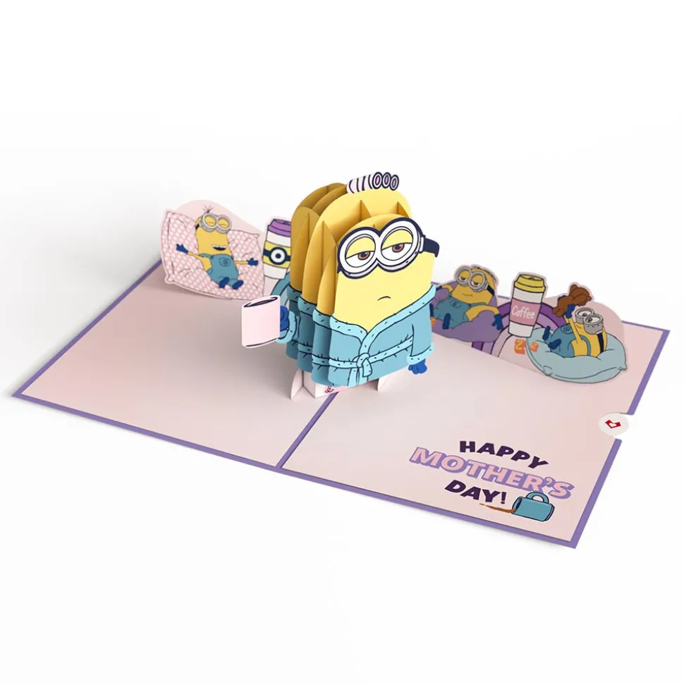 Lovepop Greeting Cards|Mother'S Day 5/11|Minions Lazy Mother's Day Pop-Up Card