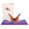 Women Lovepop Greeting Cards|Birthday|Monarch Butterfly Pop-Up Card