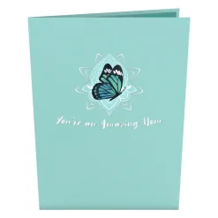 Lovepop Greeting Cards|Mother'S Day 5/11|Mother's Blue Morpho Pop-Up Card