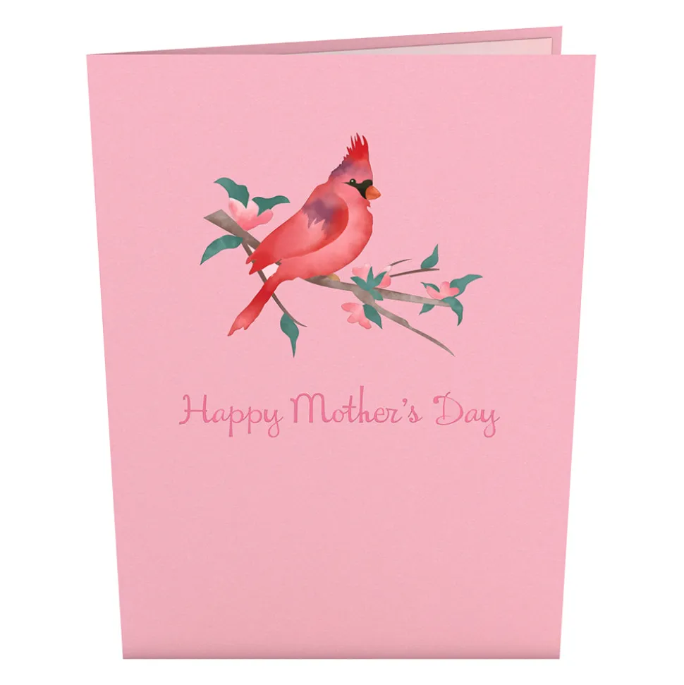 Lovepop Greeting Cards|Mother'S Day 5/11|Mother's Day Cardinal Pop-Up Card