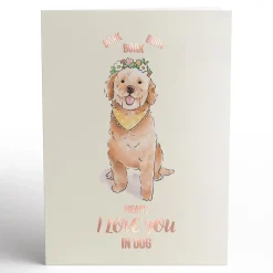 Lovepop Pop-Up Bouquets|Card & Gift Bundles|Mother's Day Dog Mom Pop-Up Card & Bouquet Bundle