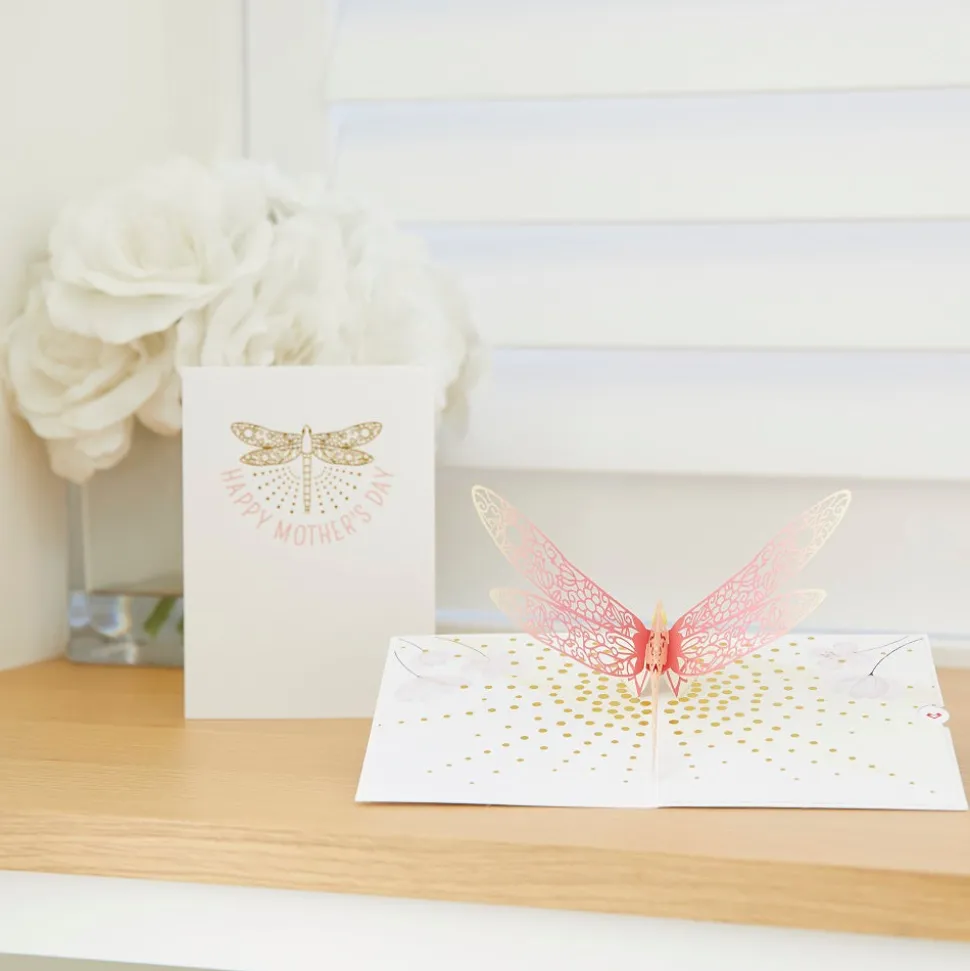 Lovepop Greeting Cards|Mother'S Day 5/11|Mother’s Day Dragonfly Pop-Up Card