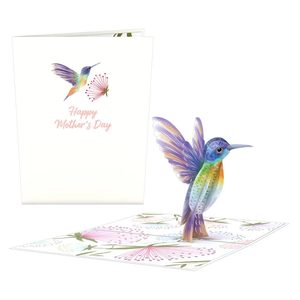 Lovepop Pop-Up Bouquets|Card & Gift Bundles|Mother's Day Hummingbird Bundle