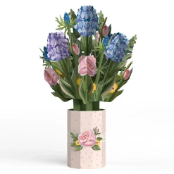 Lovepop Pop-Up Bouquets|Card & Gift Bundles|Mother's Day Hydrangeas Pop-Up Card & Bouquet Bundle