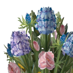 Lovepop Pop-Up Bouquets|Card & Gift Bundles|Mother's Day Hydrangeas Pop-Up Card & Bouquet Bundle