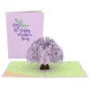 Lovepop Greeting Cards|Mother'S Day 5/11|Mother's Day Jacaranda Tree Pop-Up Card