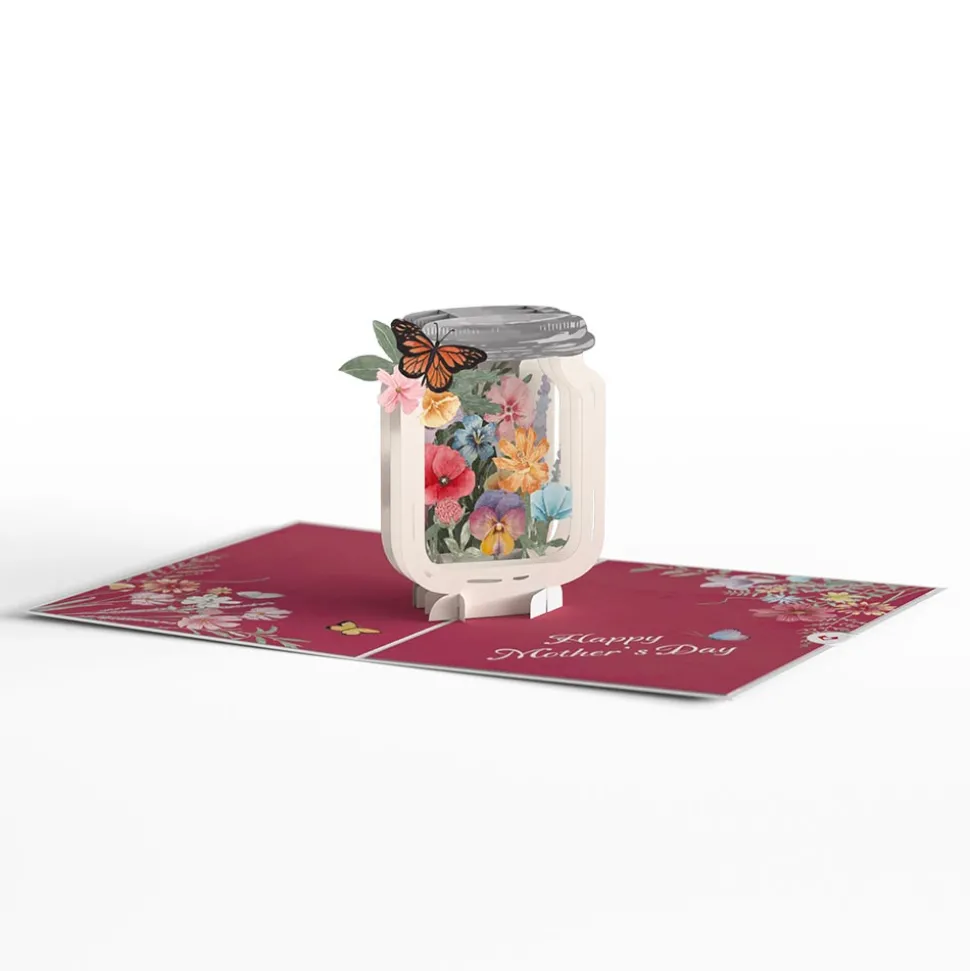 Lovepop Greeting Cards|Mother'S Day 5/11|Mother's Day Jar Pop-Up Card