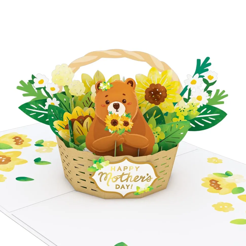 Lovepop Card & Gift Bundles|Mother'S Day 5/11|Mother’s Day Mama Bear Sunflower Bundle