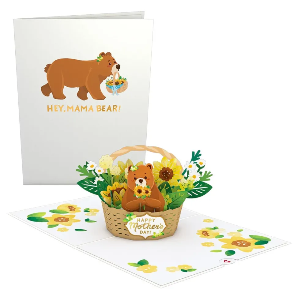 Lovepop Card & Gift Bundles|Mother'S Day 5/11|Mother’s Day Mama Bear Sunflower Bundle
