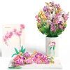 Lovepop Pop-Up Bouquets|Card & Gift Bundles|Mother's Day Orchid Pop-Up Card & Bouquet Bundle