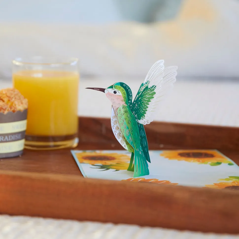 Lovepop Greeting Cards|Mother'S Day 5/11|Mother's Day Sunflower Hummingbird Pop-Up Card
