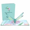 Women Lovepop Greeting Cards|International Women'S Day 3/8|Mother's Dragonfly Pop-Up Card