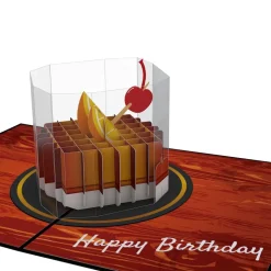 Lovepop Birthday|Old Fashioned Birthday with Space Laser Cats Pop-Up Card and Sentiment Set
