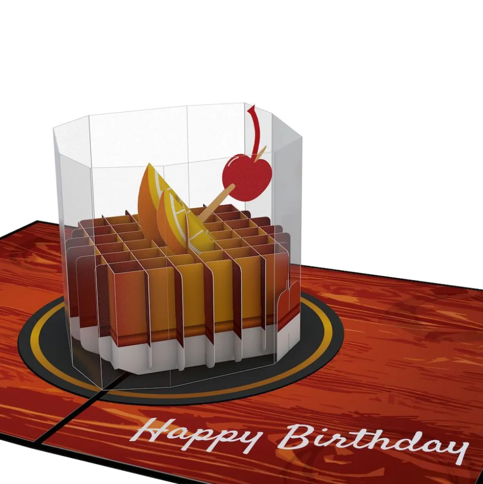Lovepop Birthday|Old Fashioned Birthday with Space Laser Cats Pop-Up Card and Sentiment Set