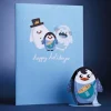 Kids Lovepop Christmas 12/25|Kids|Pancake the Penguin Card with Pop-Up Gift