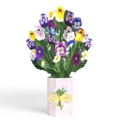 Lovepop Pop-Up Bouquets|Decor|Pansy Bouquet