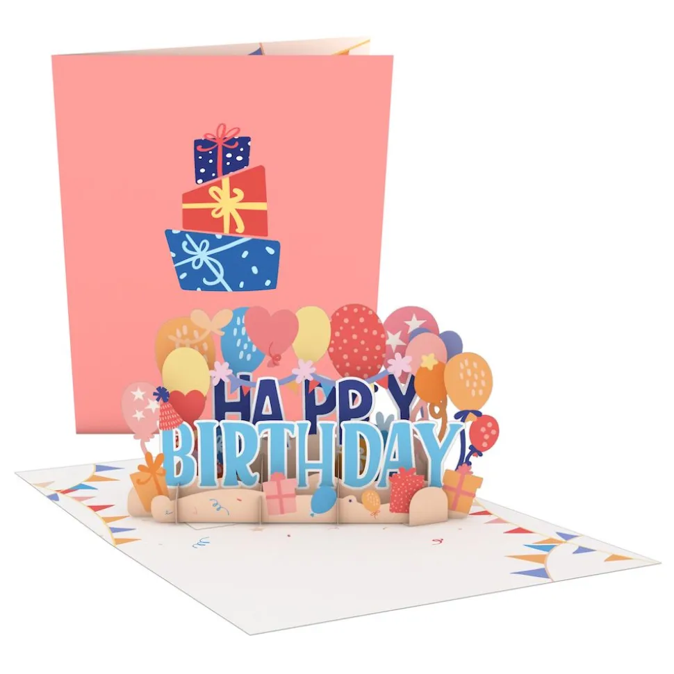 Lovepop Value Packs|Birthday|Paperpop Birthday Box Set (Assorted 24-Pack): Paperpop® Card