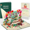 Lovepop Birthday|Party Cats Birthday Pop-Up Card and Sentiment Set for Grandma
