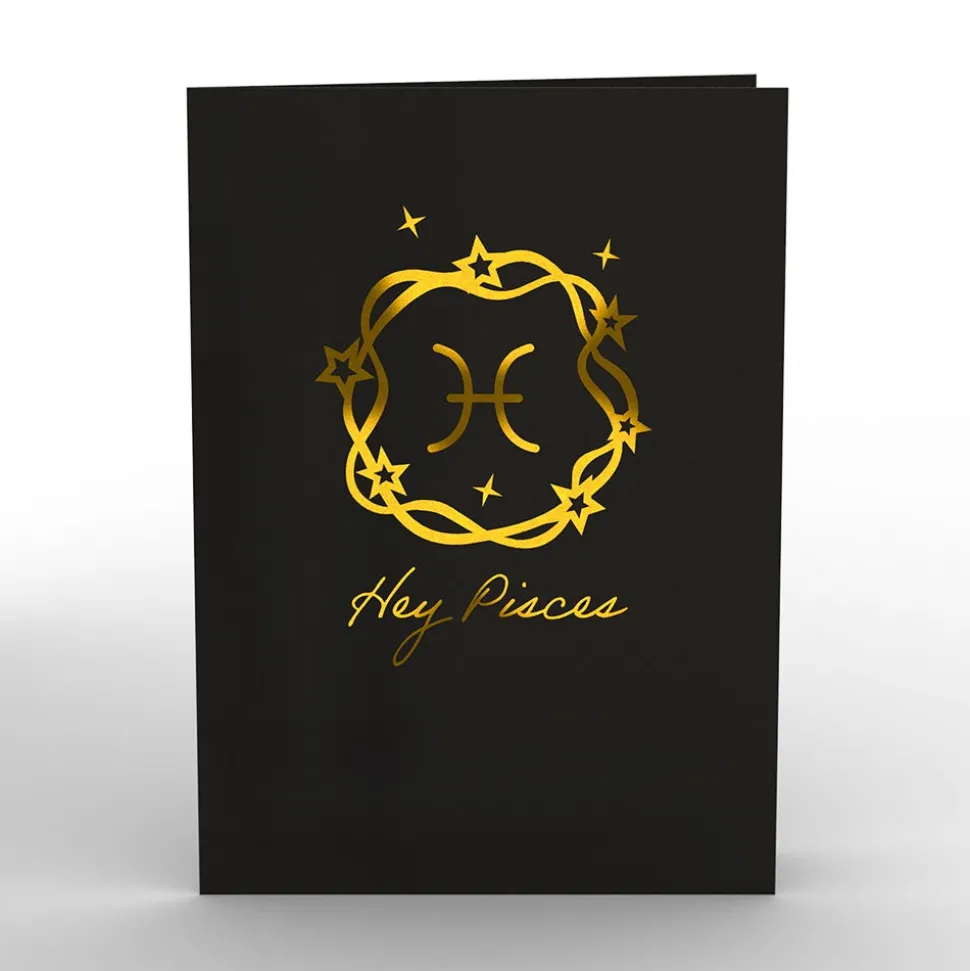 Lovepop Birthday|Her|Pisces Zodiac Birthday Pop-Up Card
