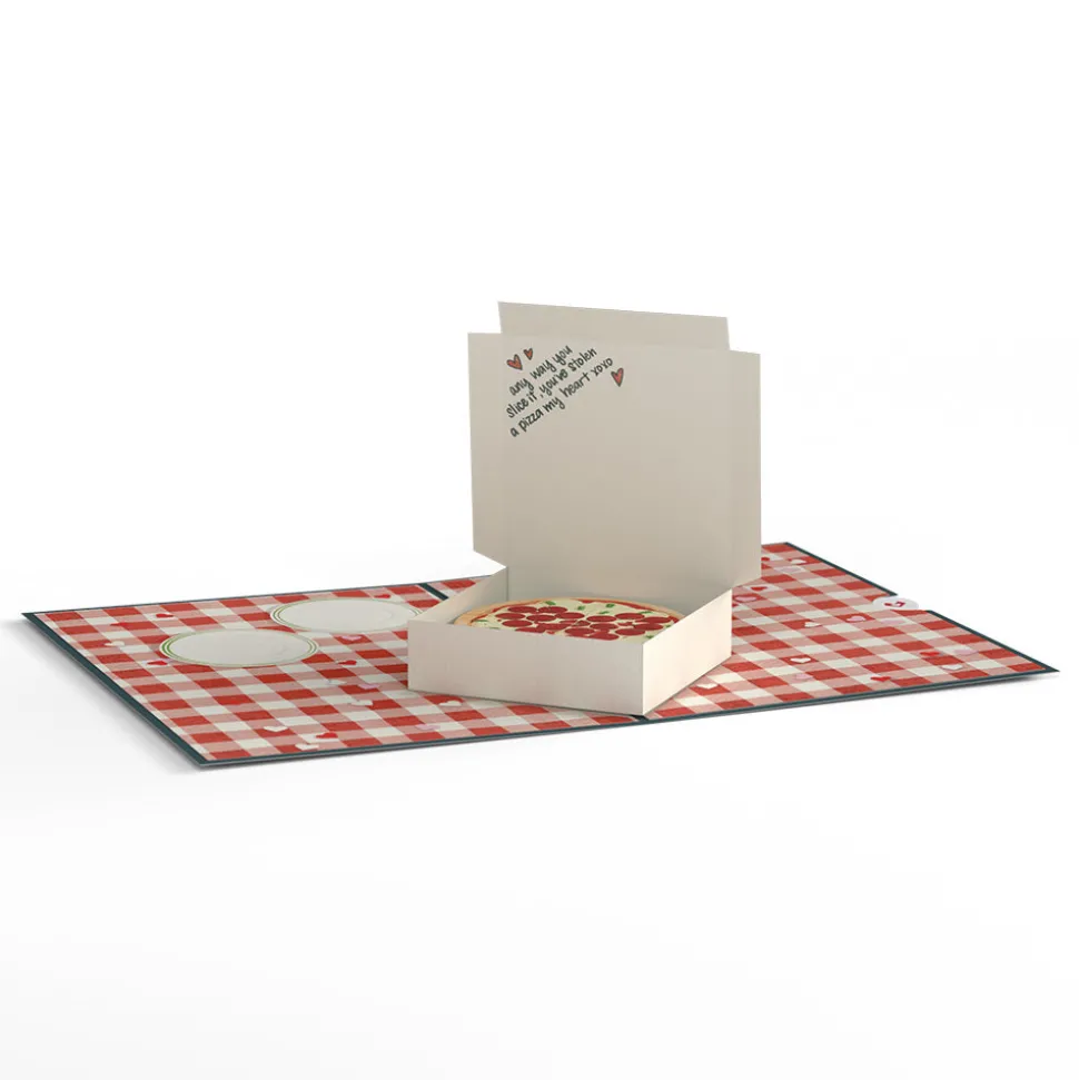 Lovepop Greeting Cards|Anniversary|Pizza Love Pop-Up Card