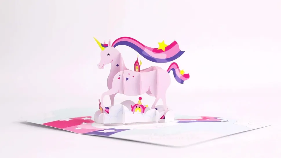 Kids Lovepop Kids|Playpop Card™: Awesome Unicorn