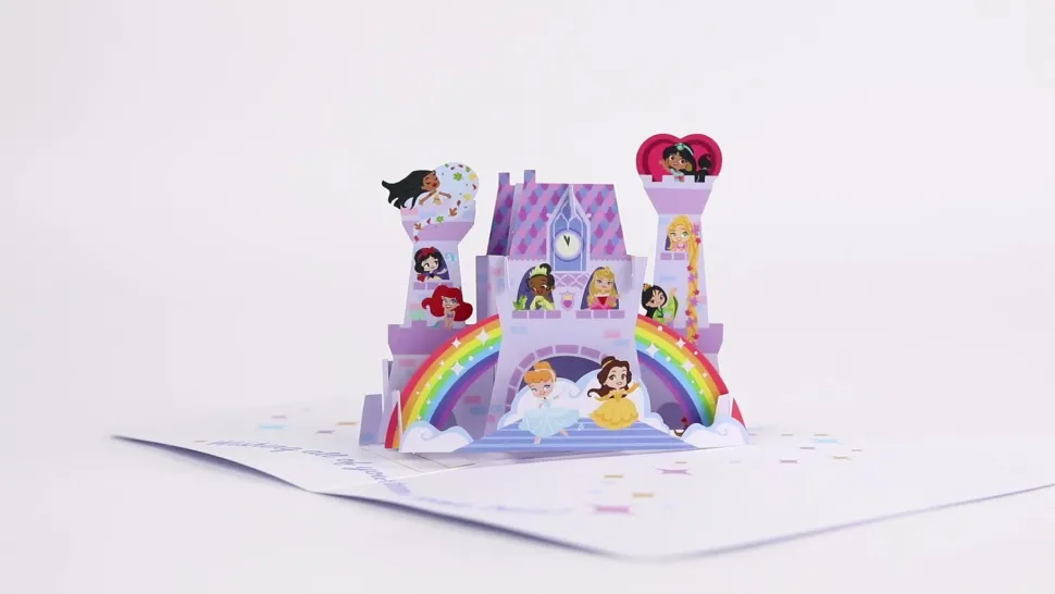 Kids Lovepop Kids|Disney|Playpop Card™: Disney Happy Birthday Princess