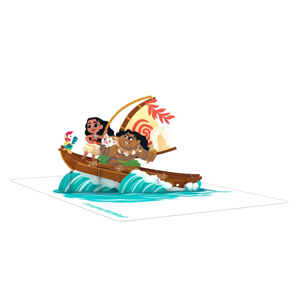 Kids Lovepop Kids|Disney|Playpop Card™: Disney Moana's Birthday Adventure