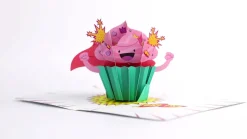 Women Lovepop Birthday|International Women'S Day 3/8|Playpop Card™: Girl Power Birthday Cupcake