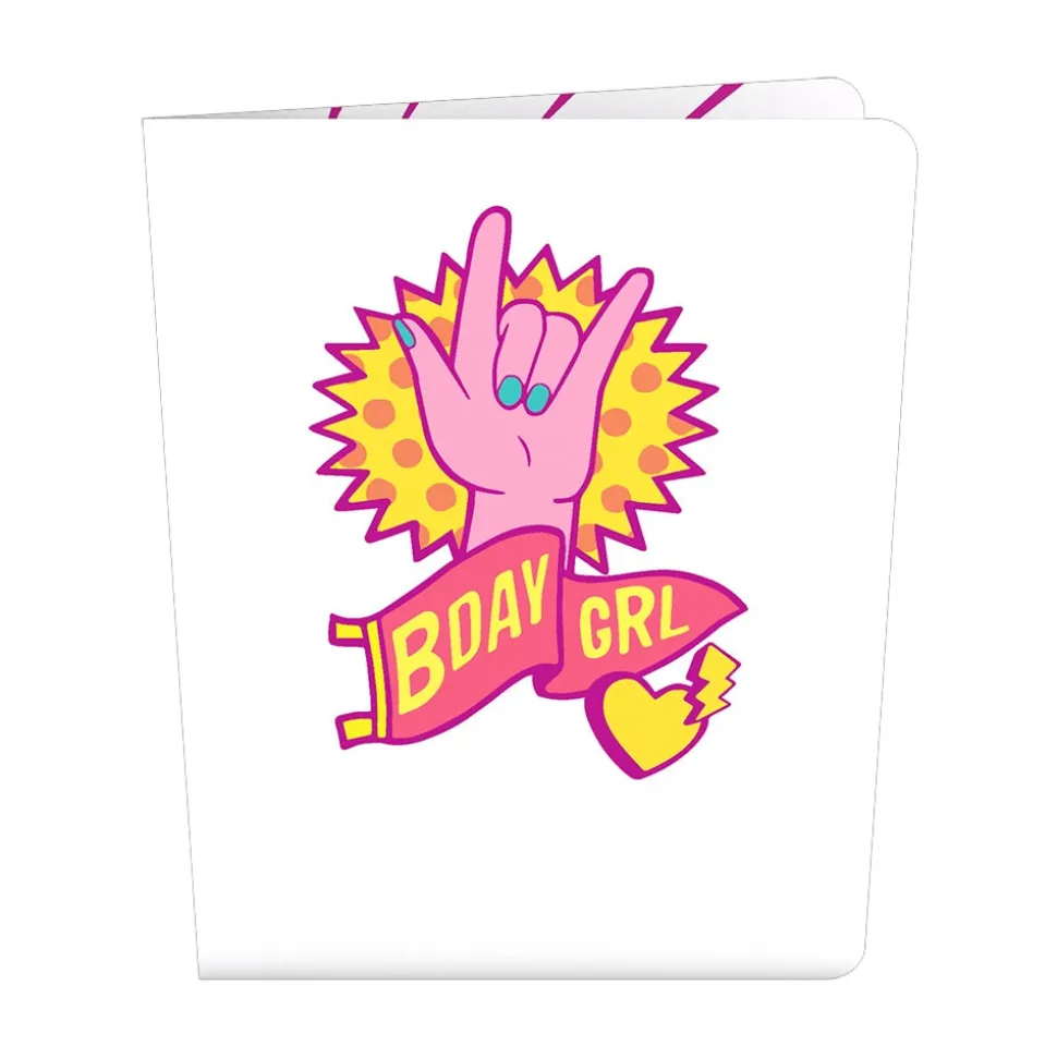 Women Lovepop Birthday|International Women'S Day 3/8|Playpop Card™: Girl Power Birthday Cupcake