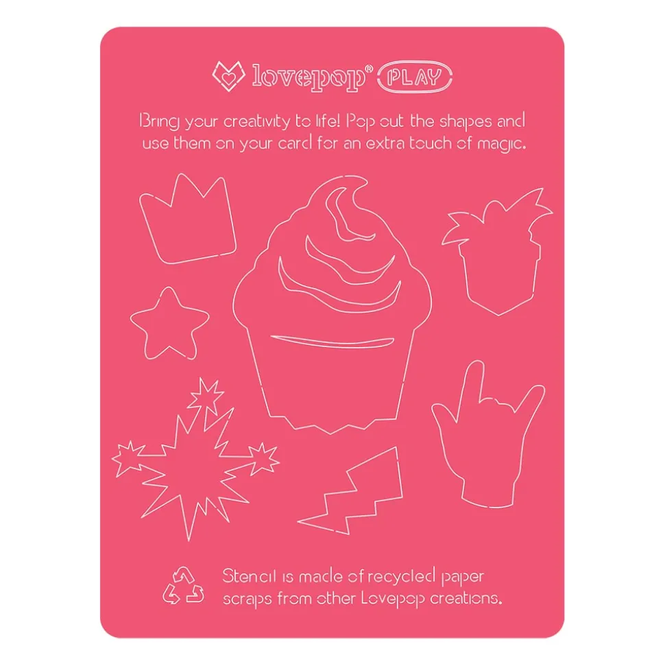 Women Lovepop Birthday|International Women'S Day 3/8|Playpop Card™: Girl Power Birthday Cupcake