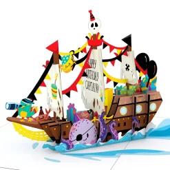 Kids Lovepop Kids|Playpop Card™: Happy Birthday Pirate Ship