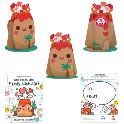 Kids Lovepop Valentine'S Day 2/14|Kids|Playpop Explorers™: Assorted Valentine's for Kids 8-Pack