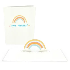 Women Lovepop Notecards|Just Because|Rainbow Notecards (Assorted 4-Pack)
