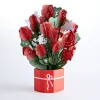 Lovepop Pop-Up Bouquets|Anniversary|Red Rose Grand Bouquet