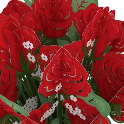Lovepop Pop-Up Bouquets|Card & Gift Bundles|Red Rose Valentine’s Day Bundle
