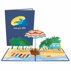 Kids Lovepop Just Because|Retirement|Sea You Later Pop-Up Card
