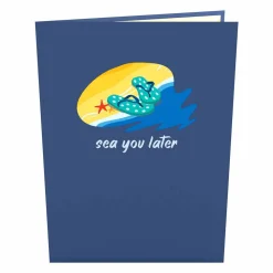 Kids Lovepop Just Because|Retirement|Sea You Later Pop-Up Card