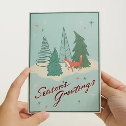 Lovepop Greeting Cards|Christmas 12/25|Season's Greetings Snowman Pop-Up Card