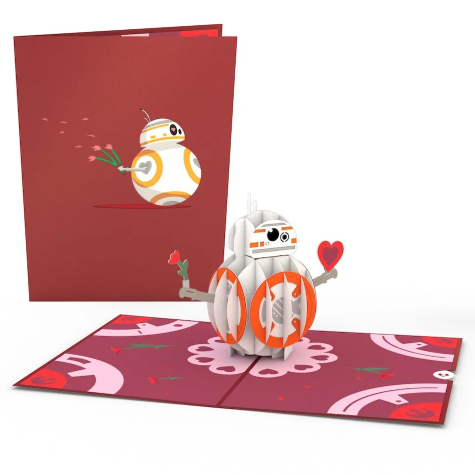 Kids Lovepop Anniversary|Valentine'S Day 2/14|Star Wars™ BB-8™ Mine Pop-Up Card