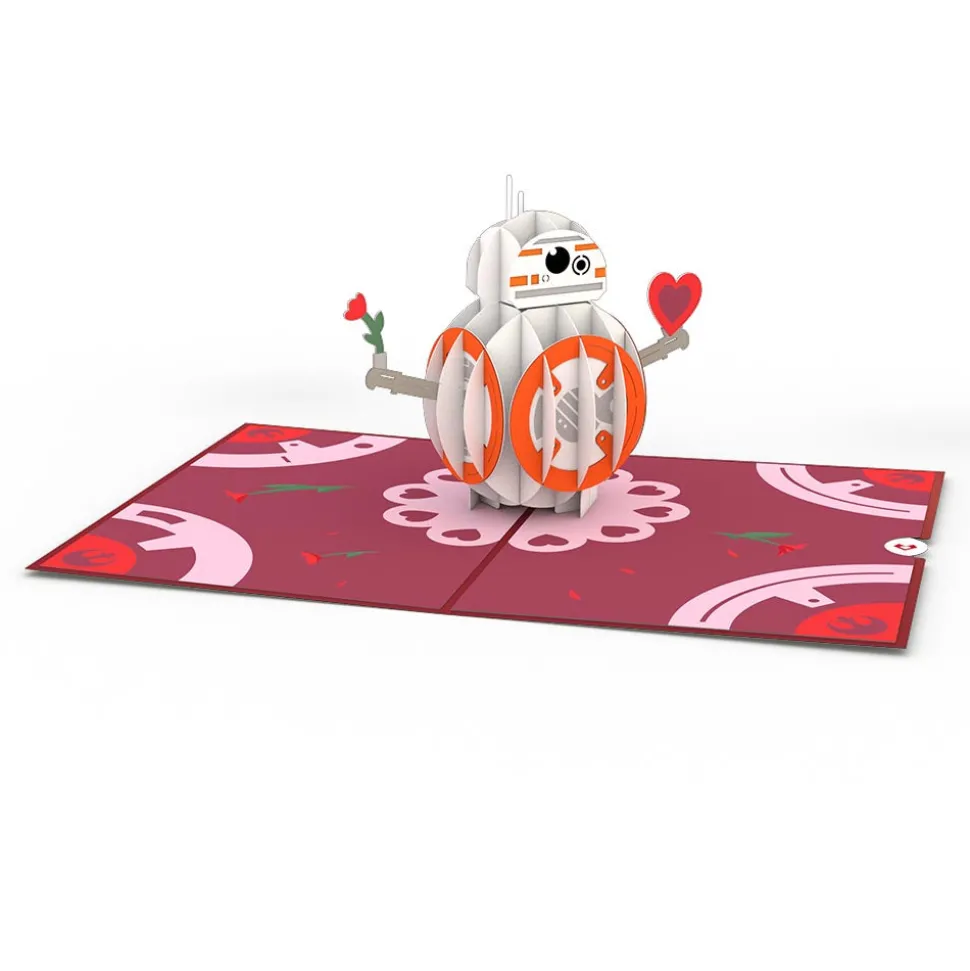 Kids Lovepop Anniversary|Valentine'S Day 2/14|Star Wars™ BB-8™ Mine Pop-Up Card