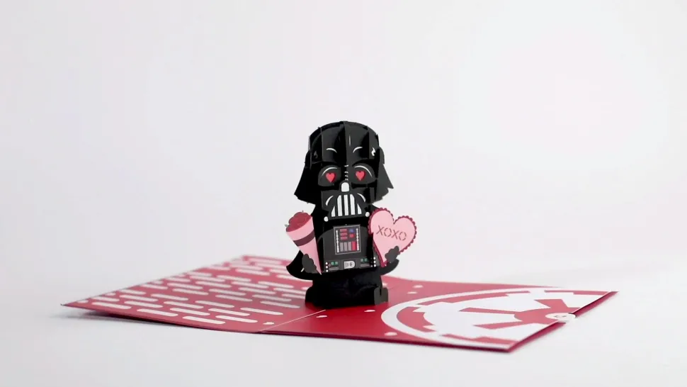 Kids Lovepop Valentine'S Day 2/14|Kids|Star Wars™ Darth Vader™ Valentine Pop-Up Card