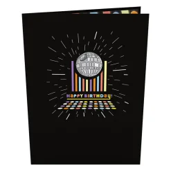 Kids Lovepop Greeting Cards|Birthday|Star Wars™ Death Star™ Disco Birthday Pop-Up Card